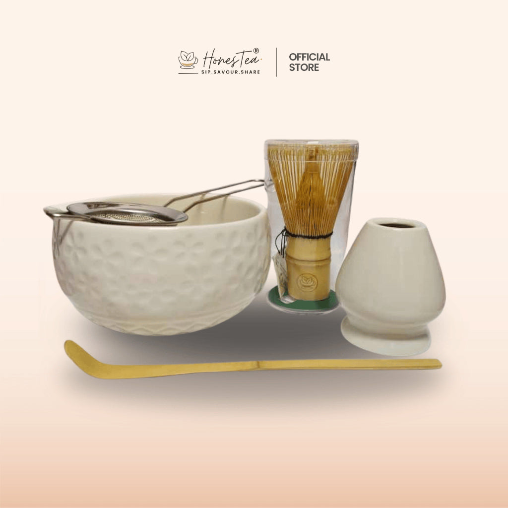 Chasen Sobi Premium 5 Piece Ceremonial Matcha Whisking Essentials