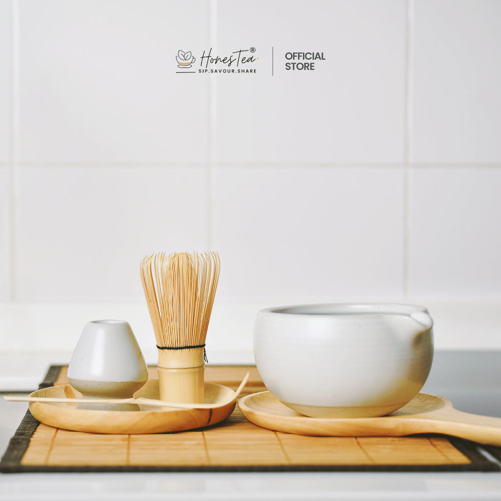 Chasen Sobi Premium 5 Piece Ceremonial Matcha Whisking Essentials