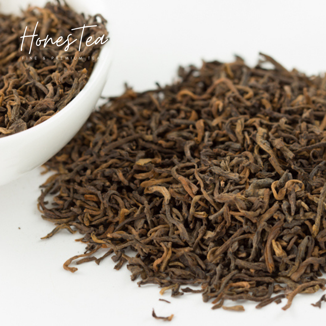 Premium & Organic First Grade Puer Tea (100g) - Honestea & Co.