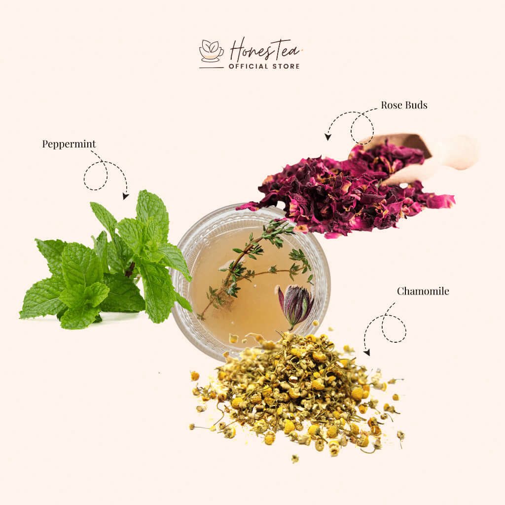 Calming Chamomile Tea Infusion Bags (12's) - Honestea & Co.