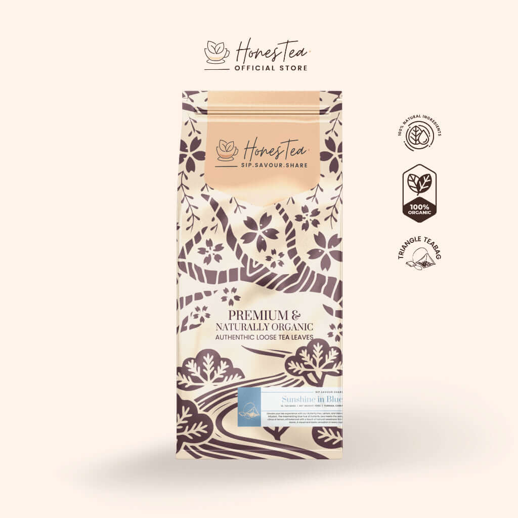 Sunshine in Blue Tea Infusion Bag (12's) - Honestea & Co.