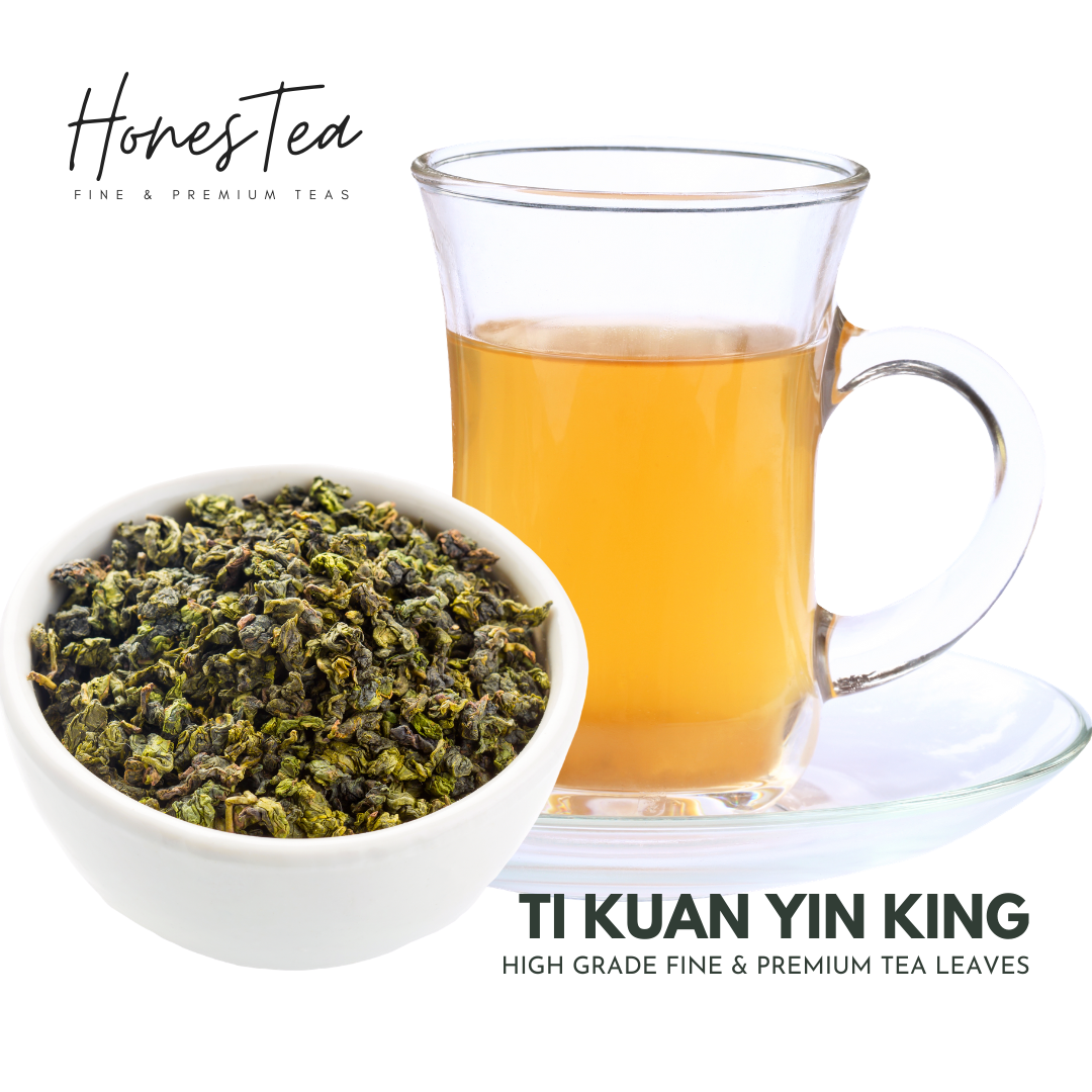 Premium & Organic Superior Ti Guan Yin King Tea (150g) - Honestea & Co.