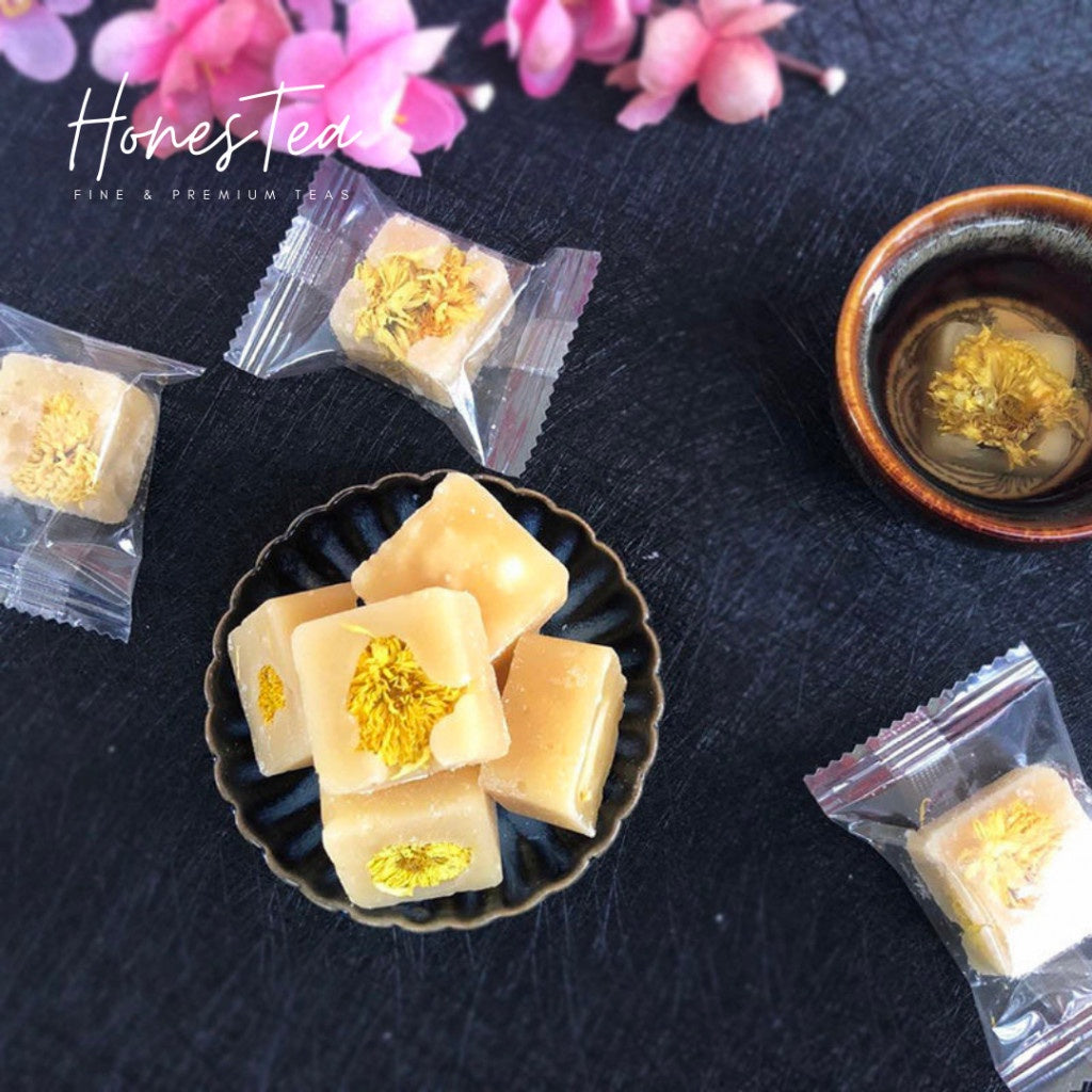 Golden Honey Chrysanthemum Cube Tea (12's) - Honestea & Co.