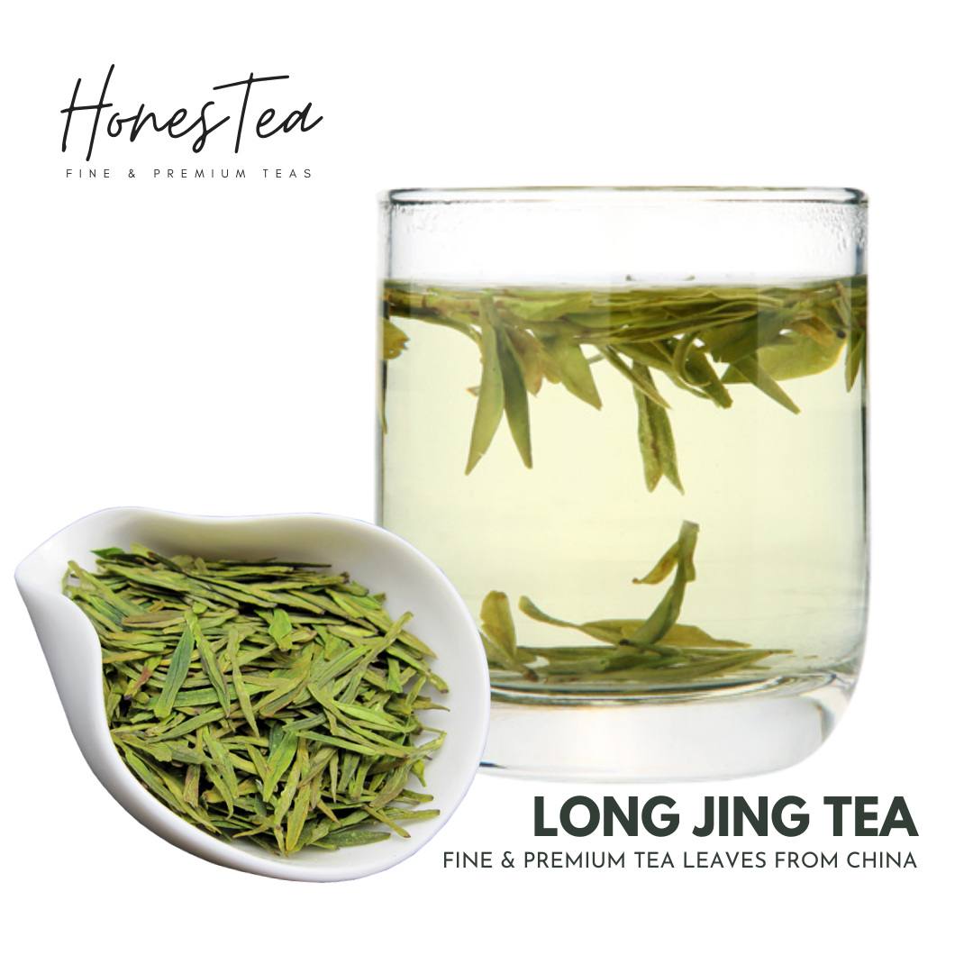 Premium & Organic Longjing Tea (100g) - Honestea & Co.
