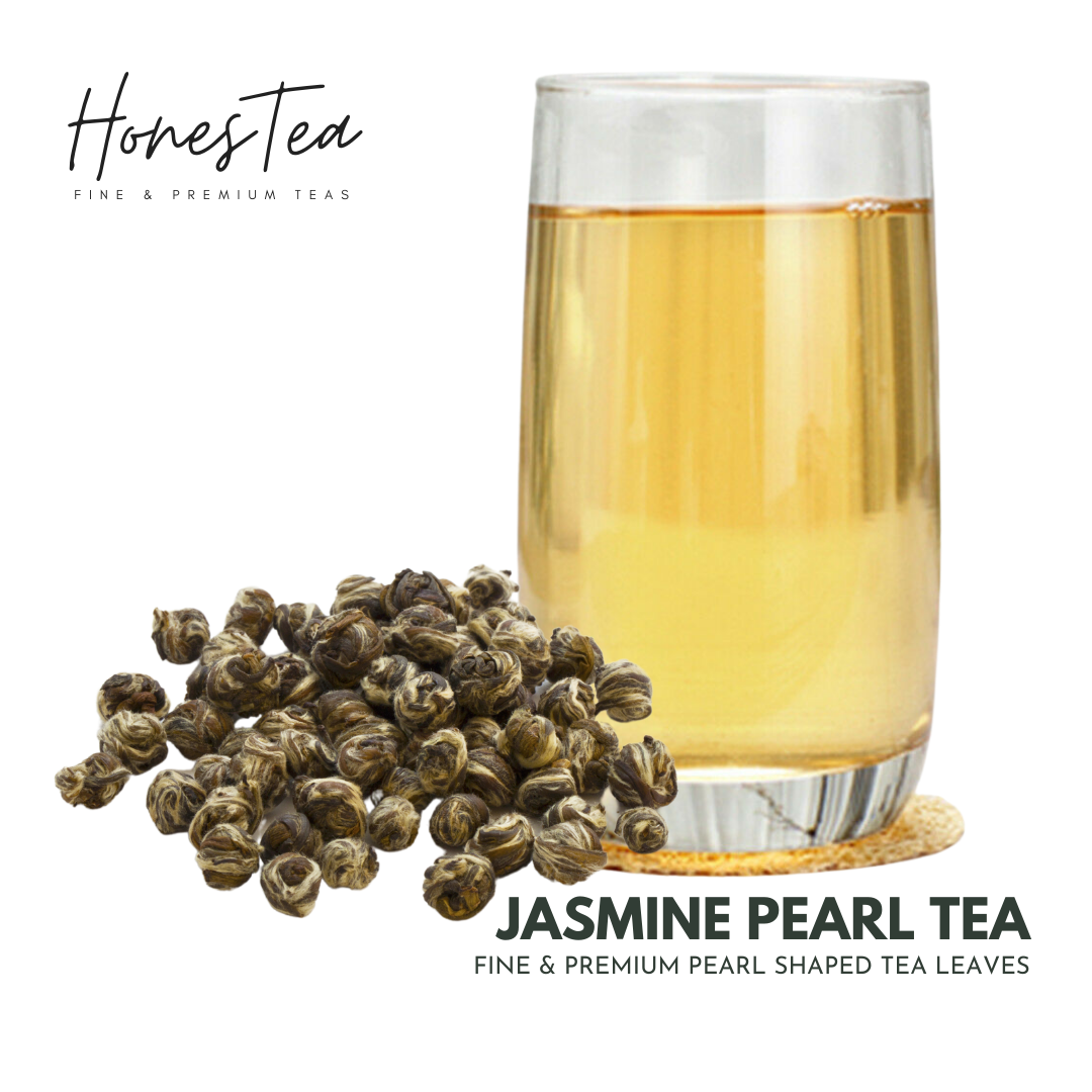 Premium & Organic Jasmine Pearl (100g) - Honestea & Co.