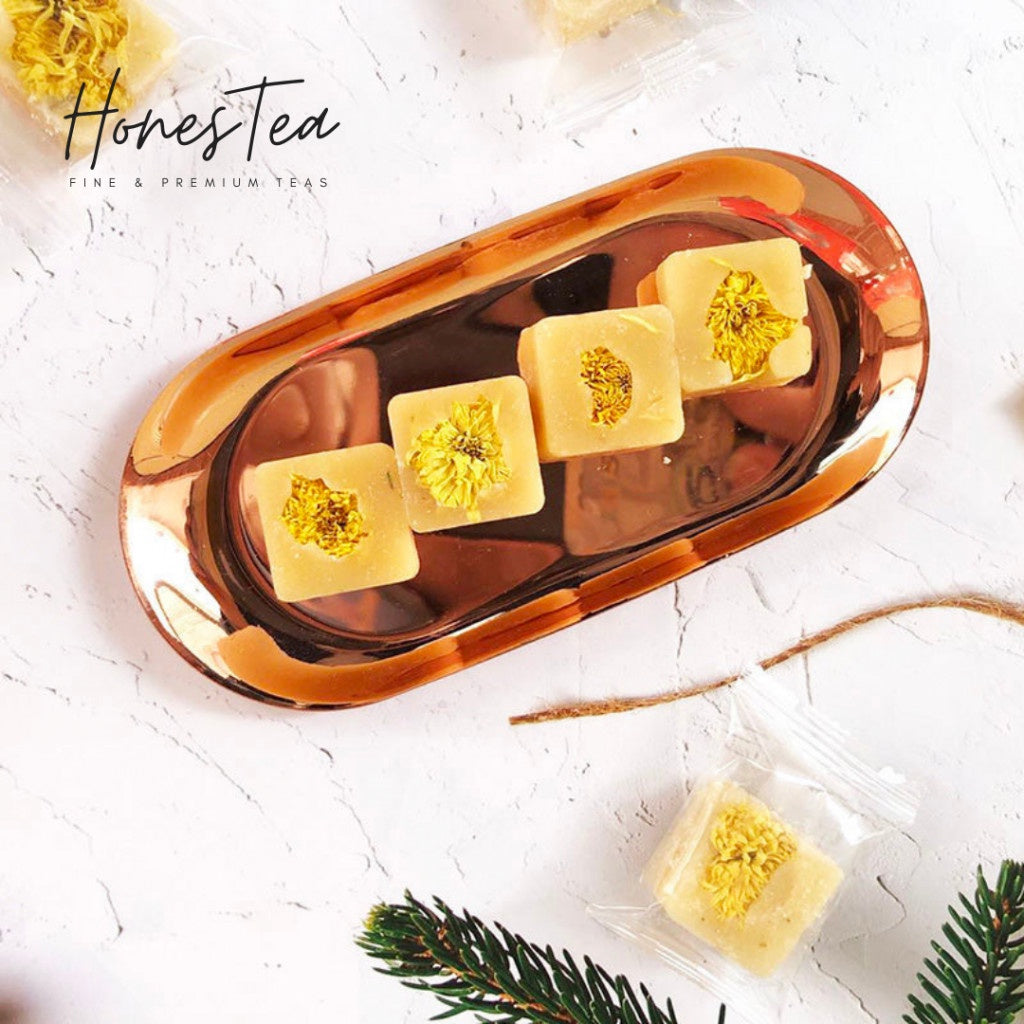 Golden Honey Chrysanthemum Cube Tea (12's) - Honestea & Co.