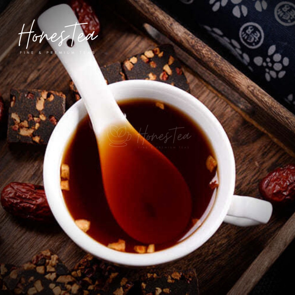 Brown Sugar Molasses Cube Tea