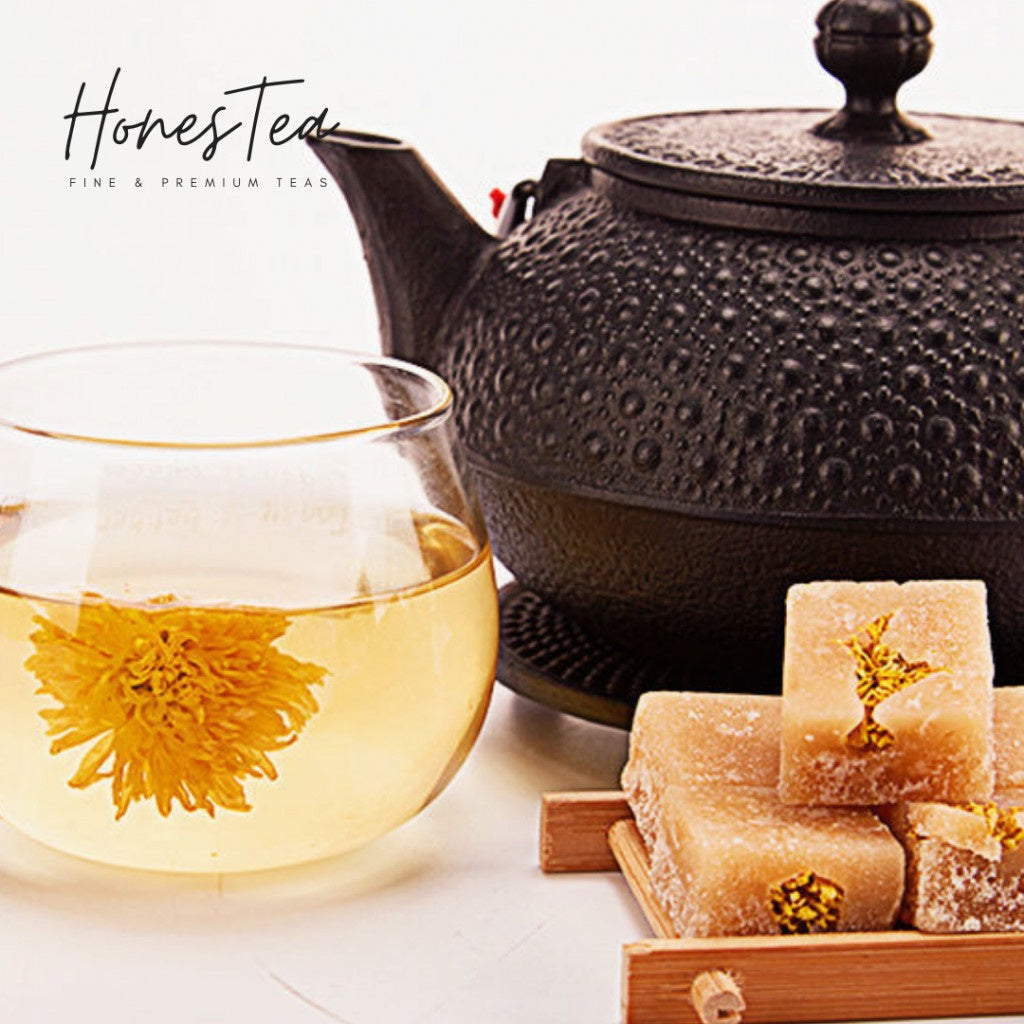 Golden Honey Chrysanthemum Cube Tea (12's) - Honestea & Co.