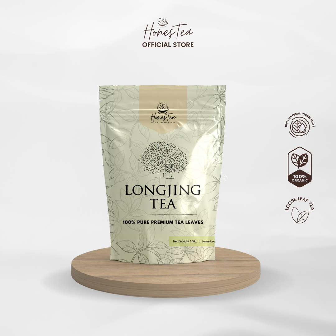 Premium & Organic Longjing Tea (100g) - Honestea & Co.