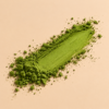 Honestea Satsuma premium ceremonial matcha streak test showing its vibrant green colour